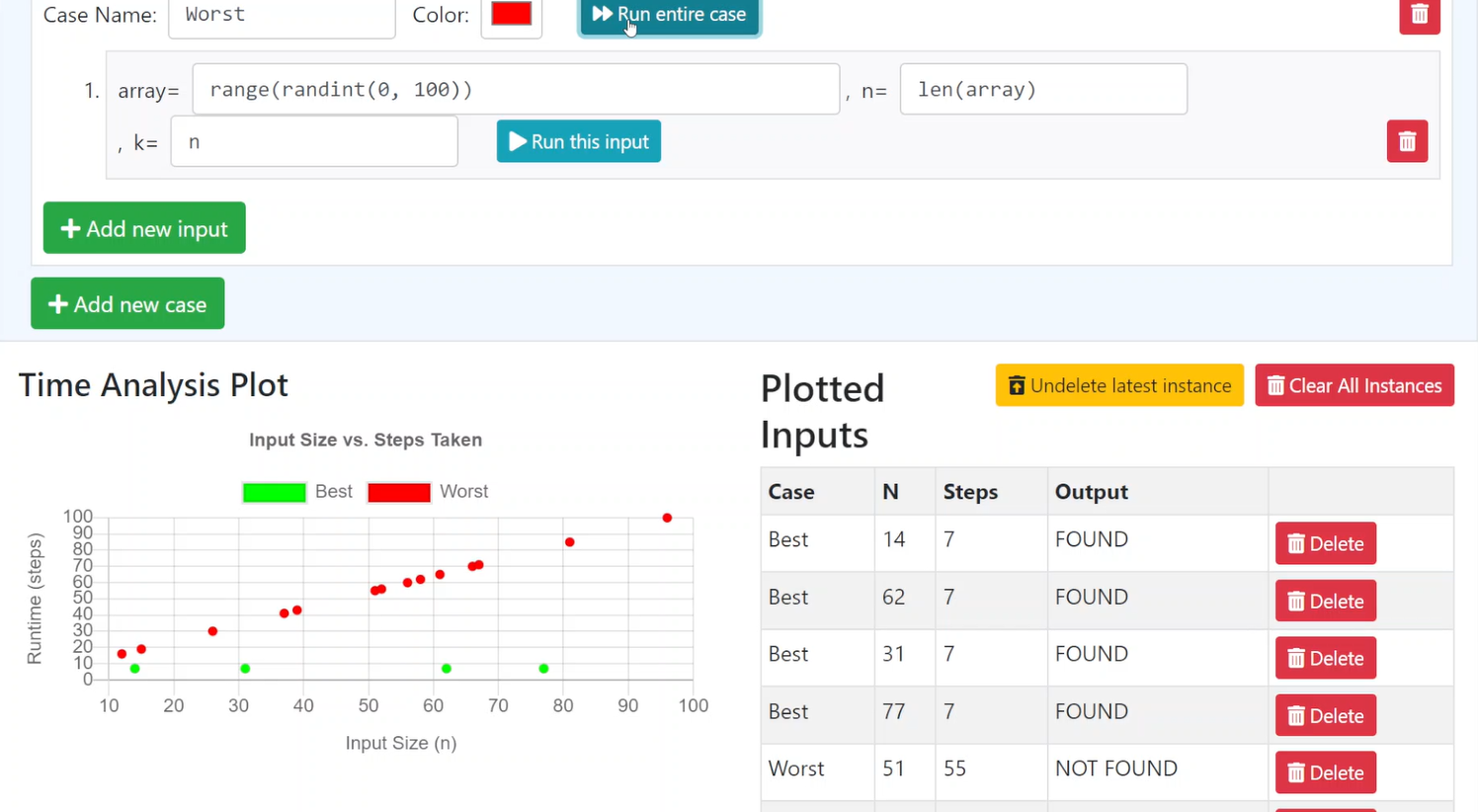 Runtime Case Builder Screenshot